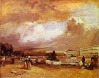 Richard Parkes Bonington - Parlerre d'eau a Versailles